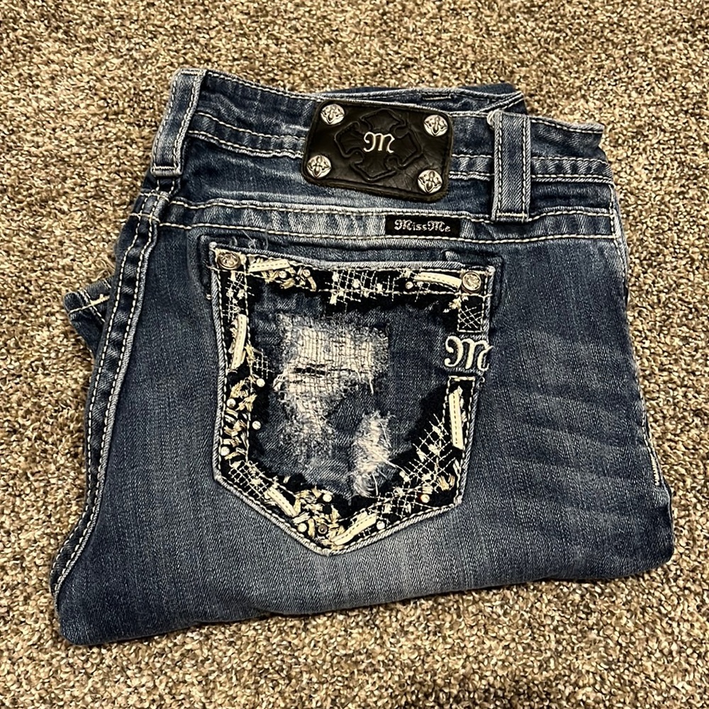 Miss Me Relaxed Bootcut